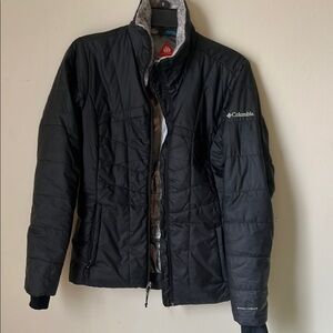 Columbia Black Quilted Jacket